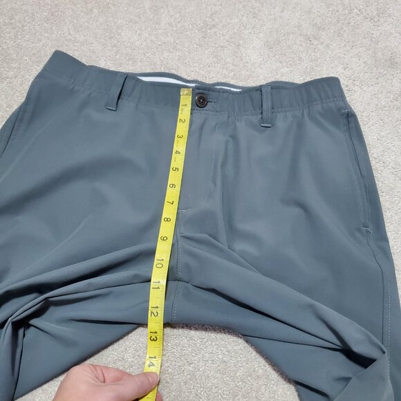 UNDER ARMOUR UA Drive Straight Leg Golf Pants Stretch Downpour Grey Men 34 x 32" - Picture 13 of 15